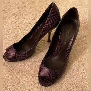 3/$12🍀Enzo Angiolini Peep Toe Heels